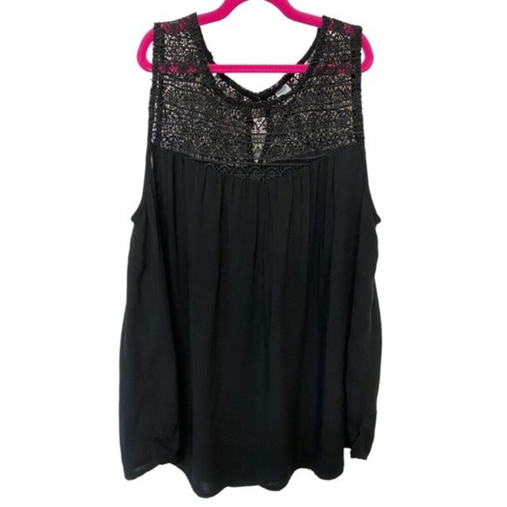 Old Navy Lattice Top Blouse